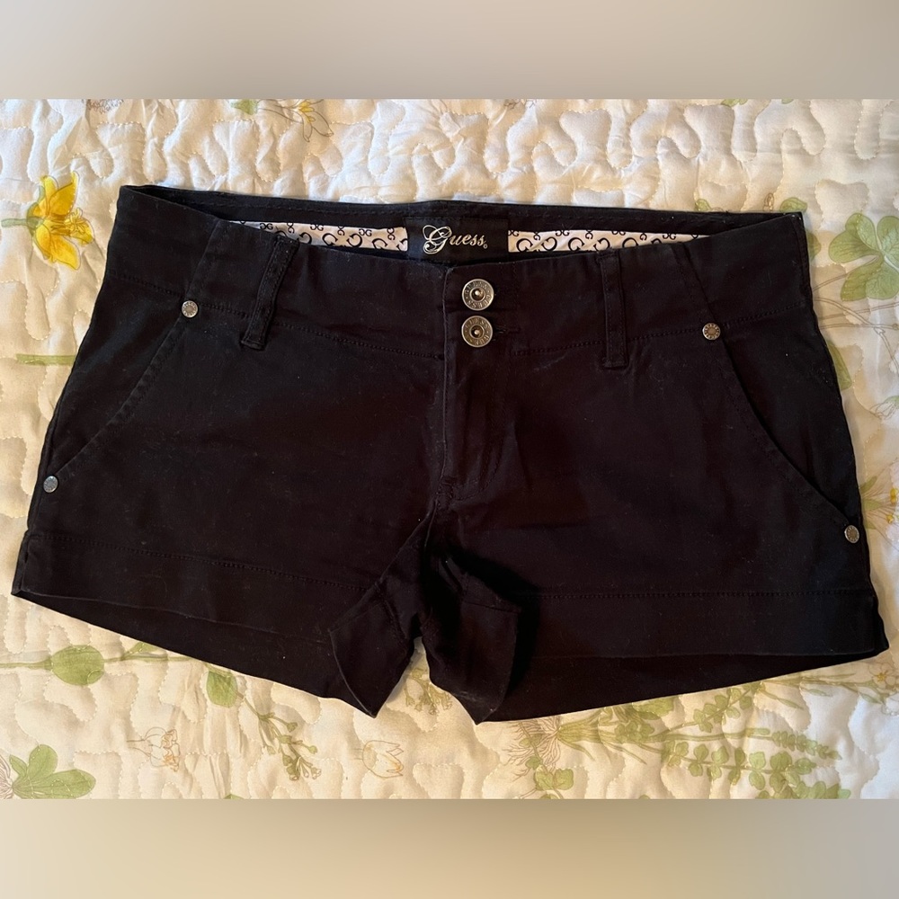 Guess Women's Black Shorts